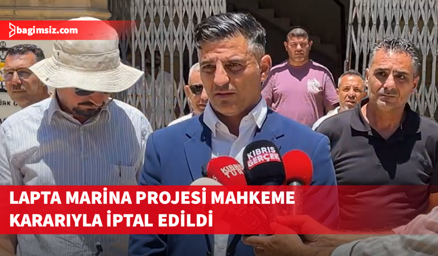 Lapta Marina Projesi iptal edildi