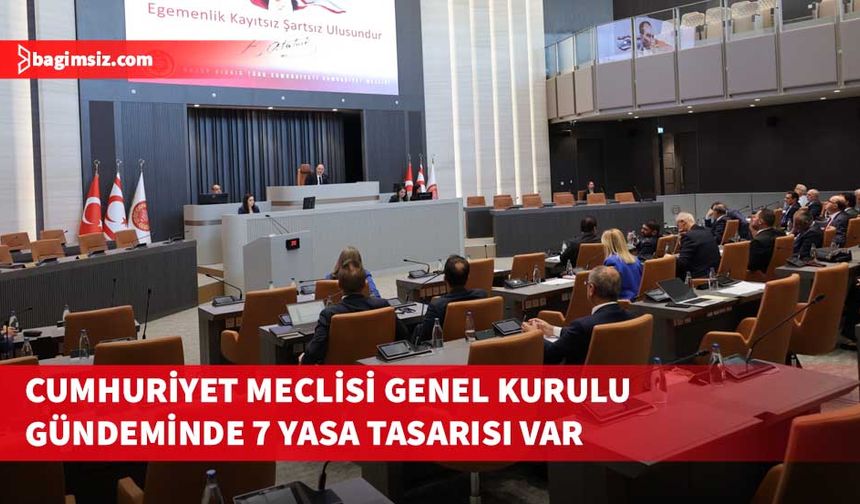 Meclis yarın toplanacak… Genel kurulun gündeminde 7 yasa tasarısı var