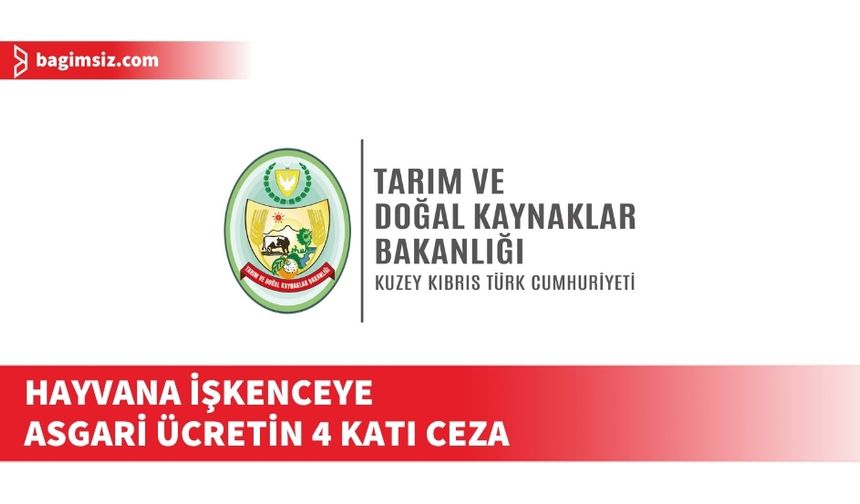 Tarım ve Doğal Kaynaklar Bakanlığı Hayvan Refahı Yasası'na dikkat çekti