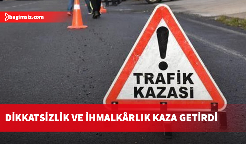 Trafik kazaları...Alkollü sürücü kaza yaptı
