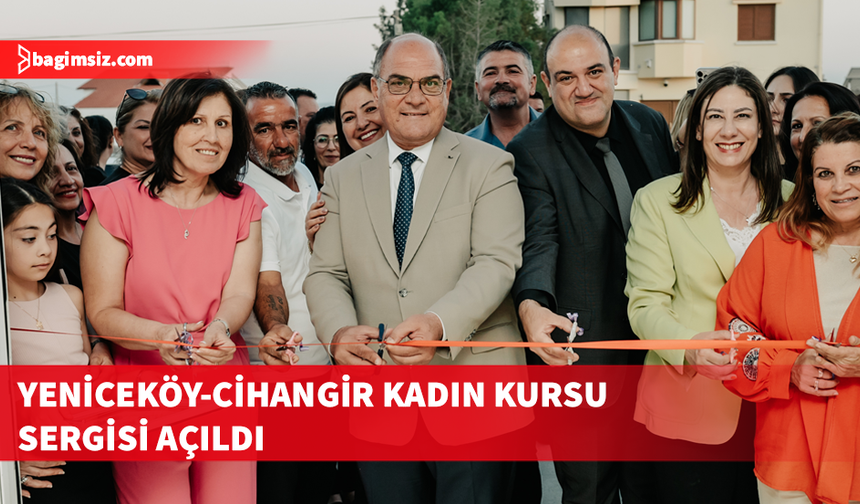 Yeniceköy-Cihangir Köy Kadın kursiyerleri, eserlerini sergiledi