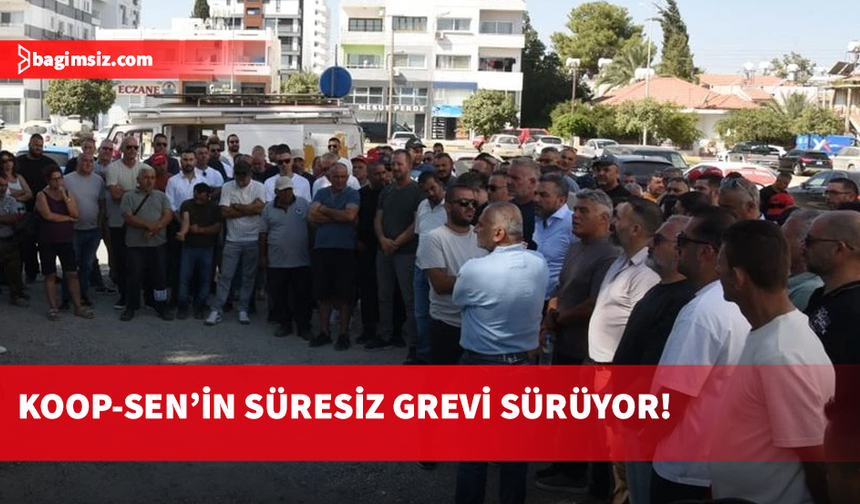 KOOP-SEN’in süresiz grevi Turizm Bakanlığı önünde devam ediyor