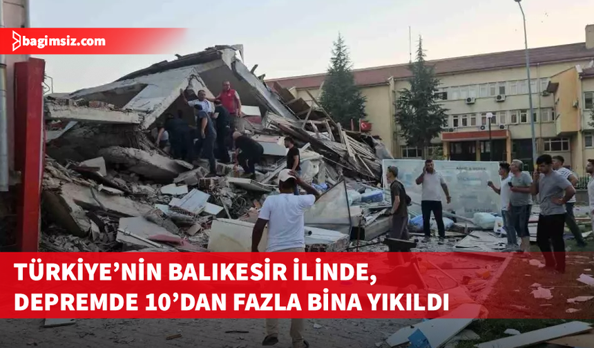 Sındırgı Belediye Başkanı: Yıkılan Binadaki 6 kişiden dördü enkazdan çıkartıldı