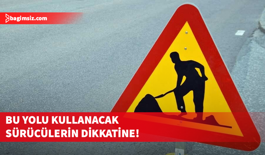 Haspolat Çemberi’nde pazar günü asfalt yama çalışması yapılacak