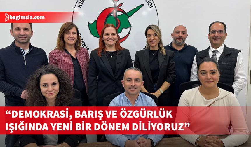 Kıbrıs Türk Tabipleri Birliği’nden Tufan Erhürman’a Tebrik Mesajı