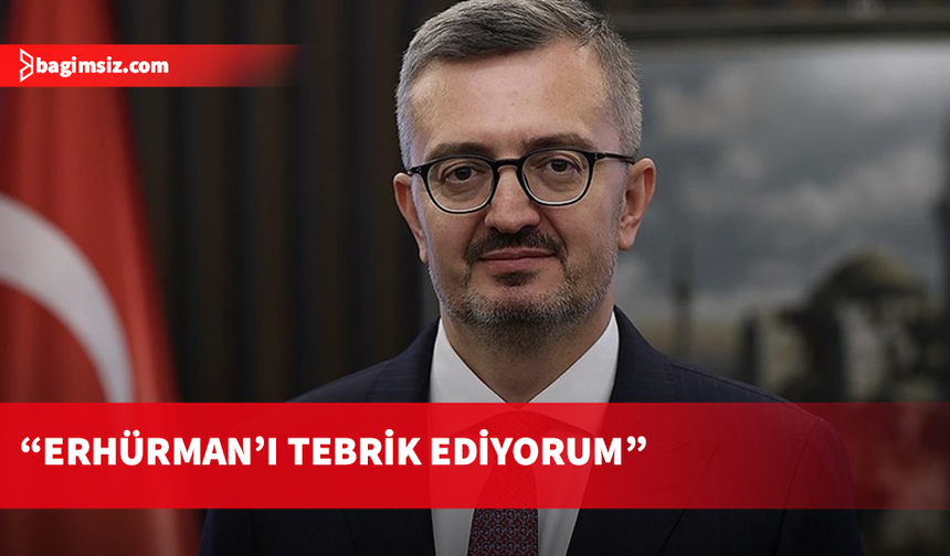 Burhanettin Duran’dan Tufan Erhürman’a Tebrik Mesajı