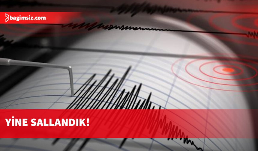 Kıbrıs'ta hissedilen bir deprem daha!