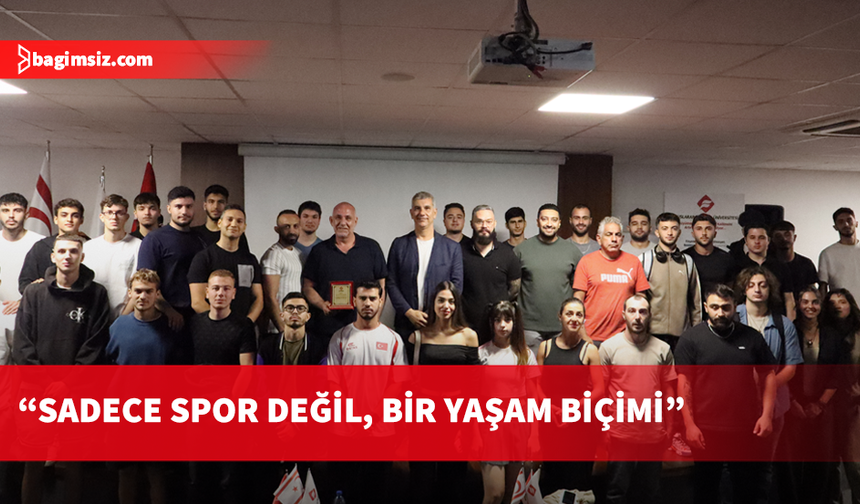 Uluslararası Final Üniversitesi’nde “Dünyada ve Ülkemizde Fitness” söyleşisi düzenlendi