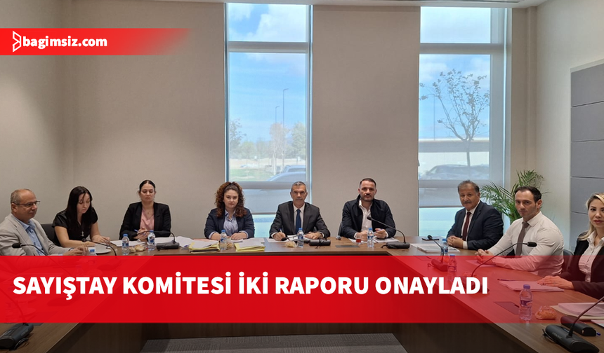 Sayıştay Komitesi İki Raporu Onaylayarak Genel Kurul’a Sevk Etti