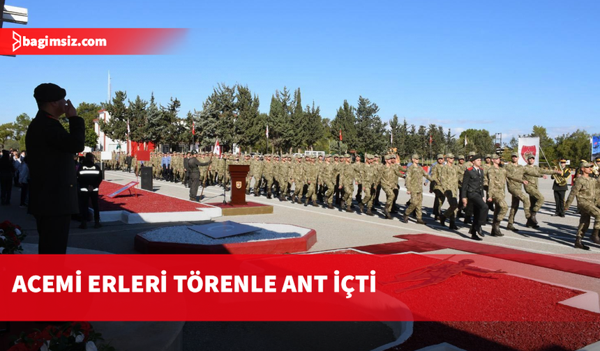 2’nci Dönem Sonbahar 2025 Celbi acemi erleri törenle ant içti