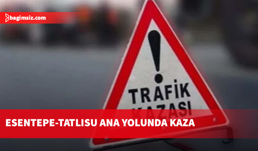 Otomobil ile beton mikseri kafa kafaya çarpıştı