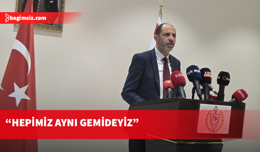 Özersay: Hepimiz aynı gemideyiz