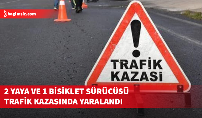 Lefkoşa  ve Girne'de meydana gelen trafik kazalarında 3 kişi yaralandı