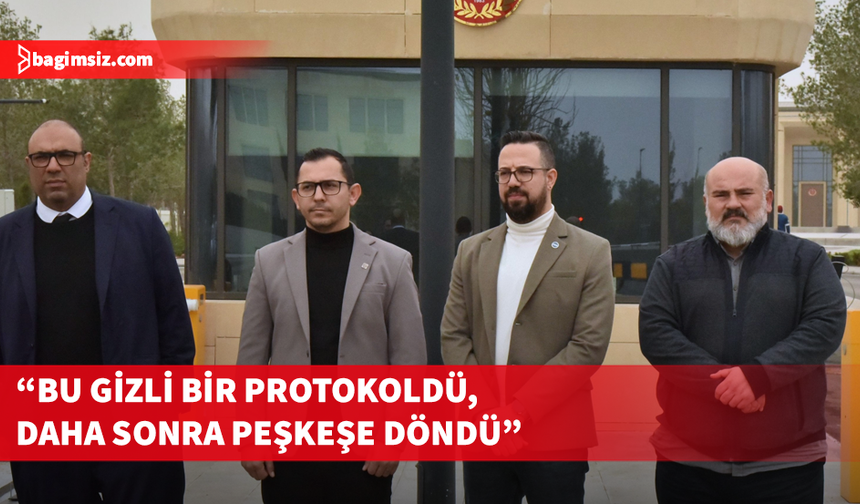 Tel-Sen Başkanı Üredi Meclis önünde basın açıklaması yaptı