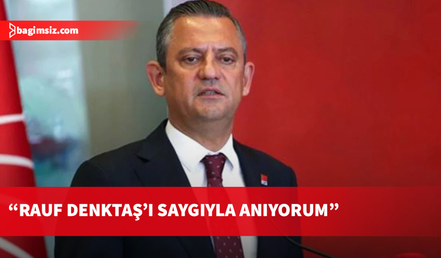 Özel, Kurucu Cumhurbaşkanı Denktaş'ı andı