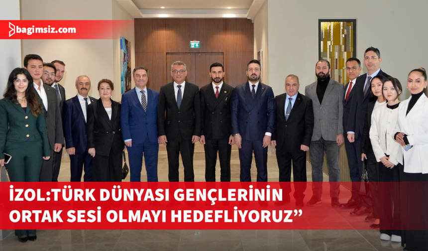 Erhürman, Türk Dünyası Gençlik Vakfı yönetimini kabul etti