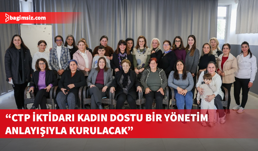 CTP Kadın Örgütü Gazimağusa’da kadınlarla buluştu