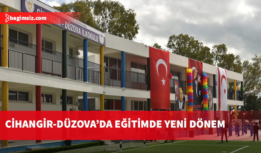 Cihangir-Düzova İlkokulu ek derslik binası törenle hizmete açıldı