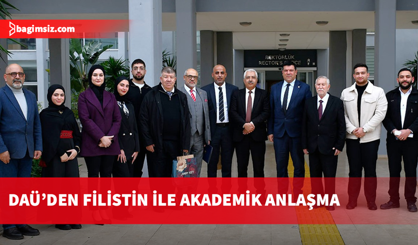 DAÜ ile Filistin Politeknik Üniversitesi işbirliği protokolü imzaladı