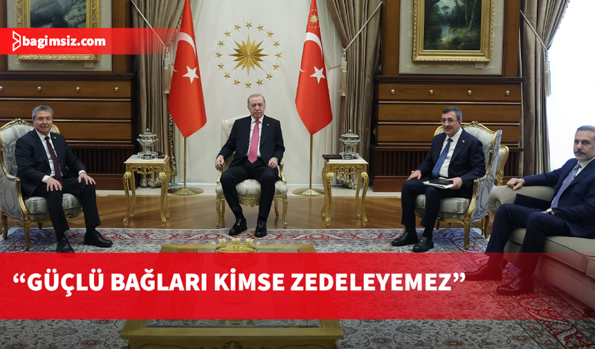 Başbakan Üstel, Türkiye Cumhurbaşkanı Erdoğan ve Türkiye Cumhurbaşkanı Yardımcısı Yılmaz ile görüştü