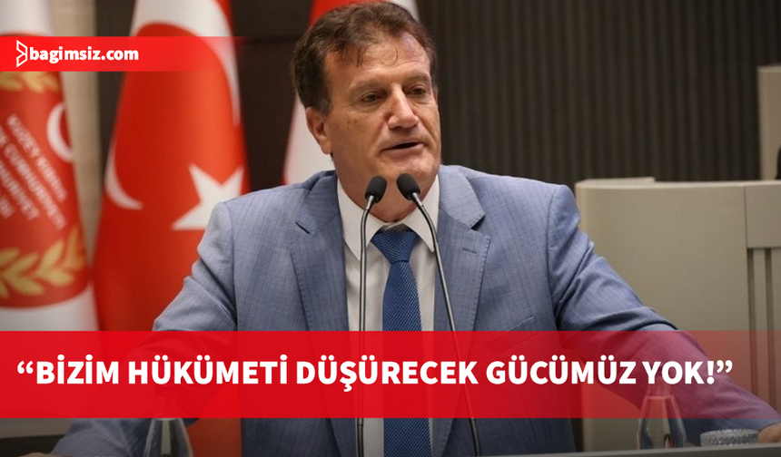 Arıklı: Ortaklarımızı erken seçime zorlayacak bir gücümüz yok