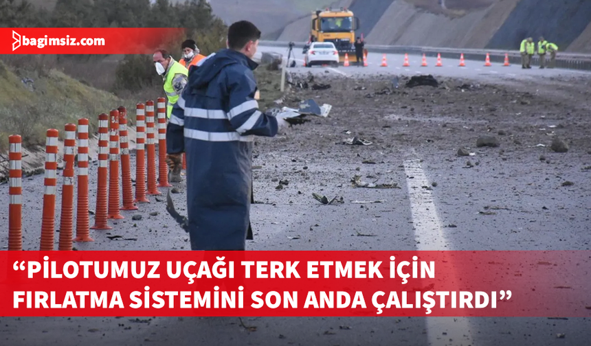 Türkiye MSB'de düşen F-16 hakkında açıklama