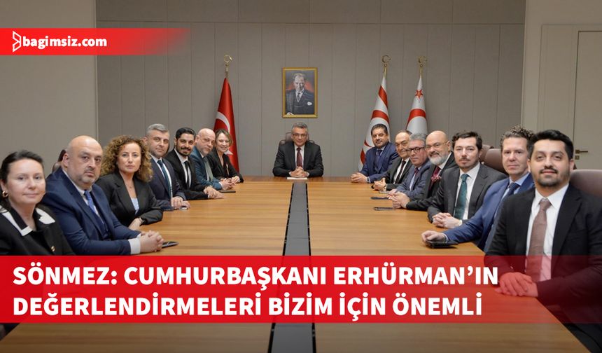 GİKAD, İŞAD, GİAD ve TÜRKONFED'den Cumhurbaşkanı Erhürman'a ziyaret