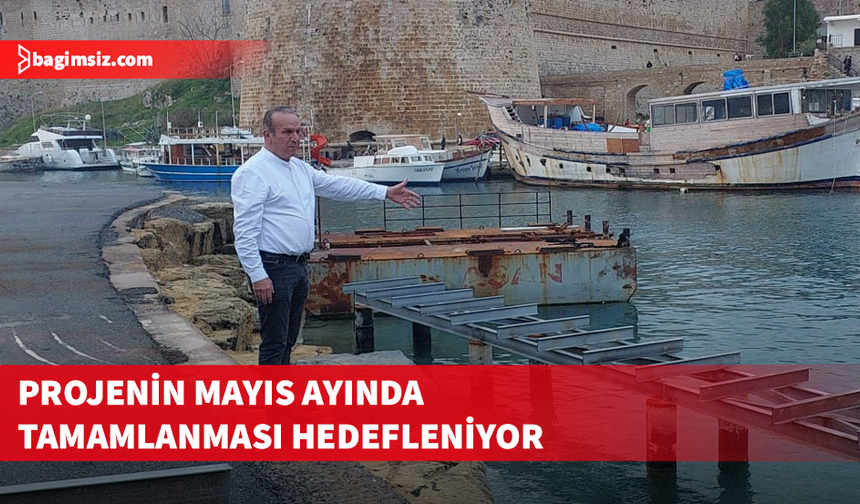 Bakan Ataoğlu, Girne Antik Limanı’nda yürütülen çalışmaları inceledi