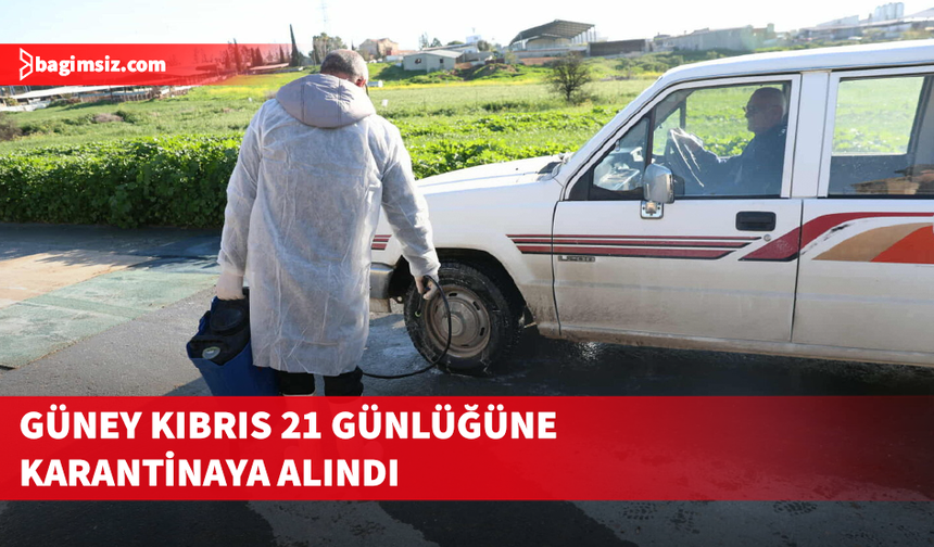 Güney Kıbrıs’ın tamamı şap hastalığı yüzünden karantinaya alındı