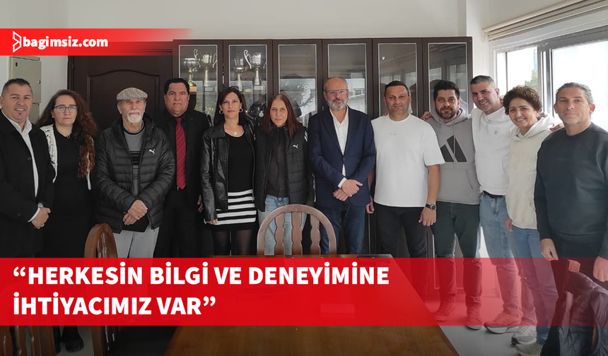 CTP Spor Komitesi, Atletizm Federasyonu’nu ziyaret etti