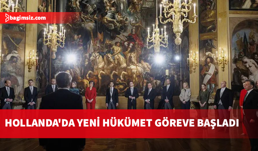 Hollanda’da Rob Jetten liderliğindeki azınlık hükümeti göreve başladı