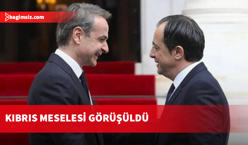 Miçotakis, Erdoğan ile yapacağı görüşme öncesi Hristodulidis ile telefonda görüştü