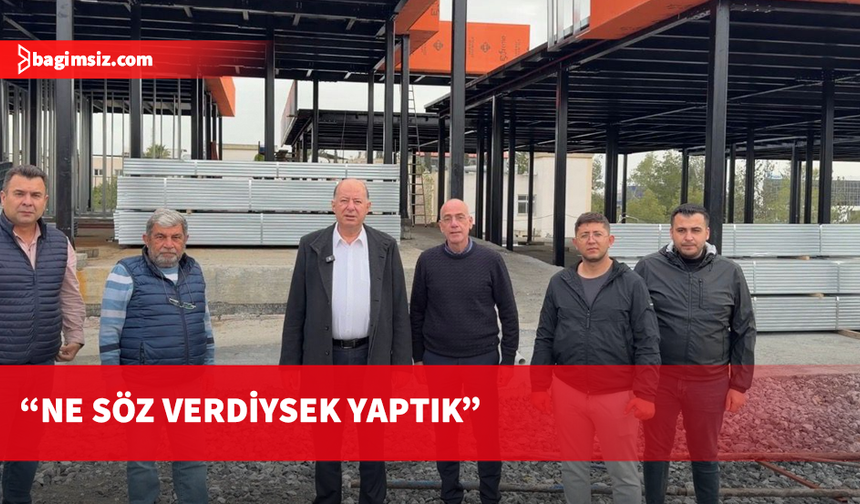 Sağlık Bakanı Dinçyürek’ten dev projelere yerinde inceleme