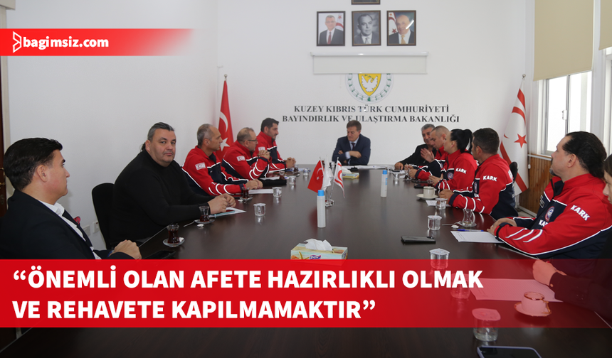 Bakan Arıklı, KARK Heyetini kabul etti