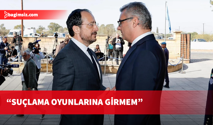 Erhürman’dan Hristodulidis’e: Sabrımı sınamaya çalışan çok oldu, sonuç alınamadı