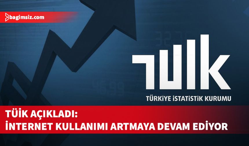 TÜİK açıkladı: İnternet kullanımı artmaya devam ediyor