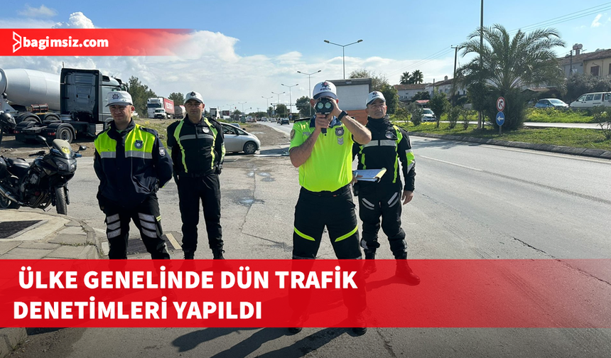 Dokuz alkollü sürücü rapor edildi, 28 araç trafikten men edildi