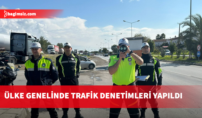 denetimlerinde 467 sürücü yazıldı, 53 araç trafikten men edildi, 1 sürücü de tutuklandı