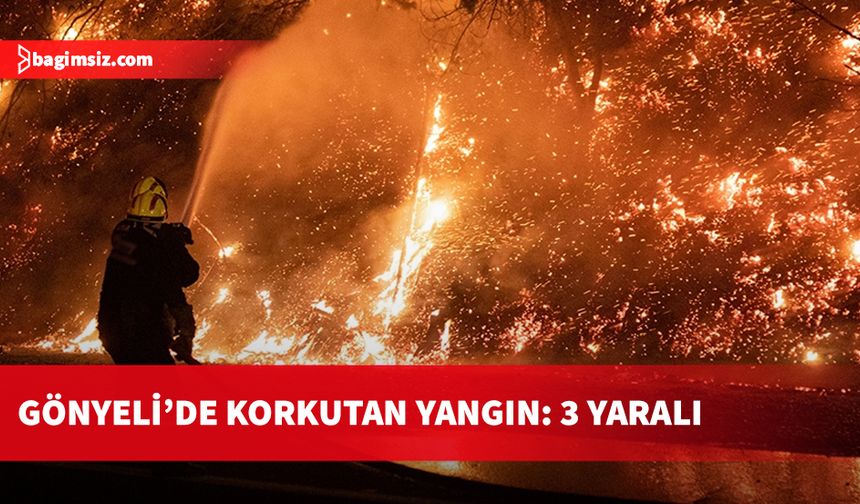 Gönyeli'de elektrikli soba yangına sebep oldu