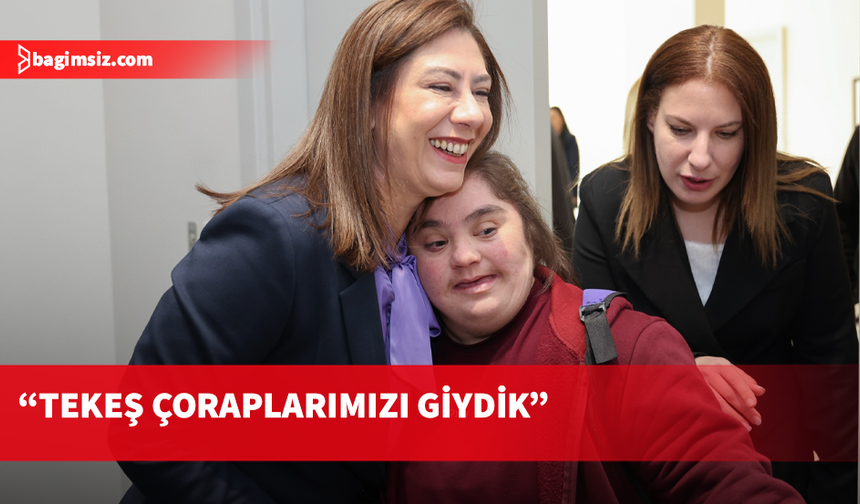 CTP Genel Başkanı İncirli, Down Sendromlu gençlerle bir araya geldi