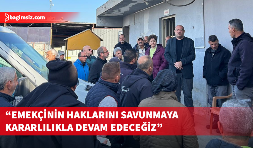 CTP heyeti, Gönyeli–Alayköy Belediyesi Atölyesi çalışanlarını ziyaret etti