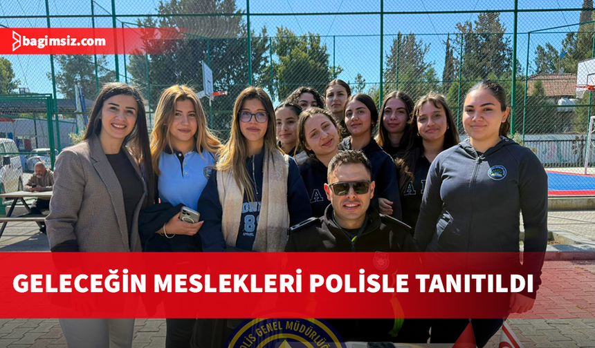 İskele ve Lefkoşa Liselerinde Polis Mesleği Tanıtıldı