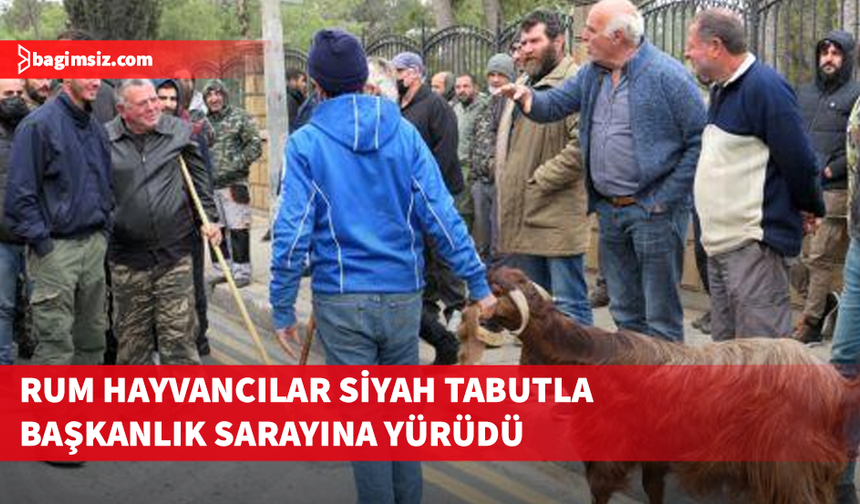 Rum hayvancılar şap hastalığını protesto et