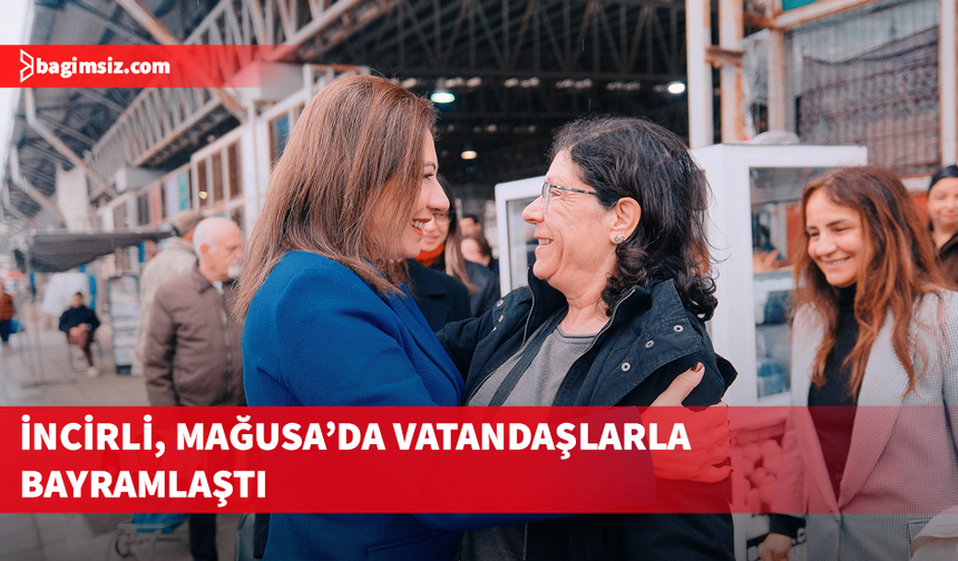 İncirli, Mağusa’da vatandaşlarla bayramlaştı
