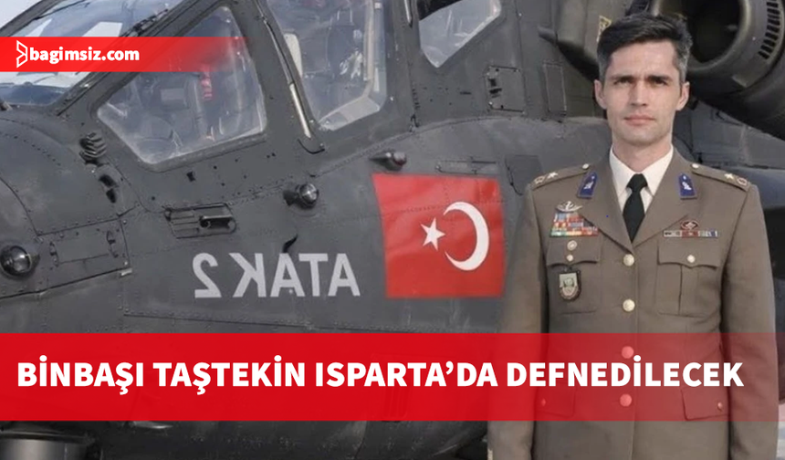 Katar’daki helikopter kazasında şehit olan Binbaşı Sinan Taştekin KKTC’de defnedilecek