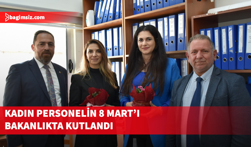 Tarım ve Doğal Kaynaklar Bakanlığında 8 Mart Dünya Kadınlar Günü kutlaması