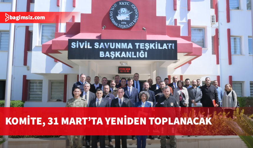 Afet ve Acil Durum Yönetimi Komitesi, ikinci Afet Müdahale Planı toplantısını yaptı