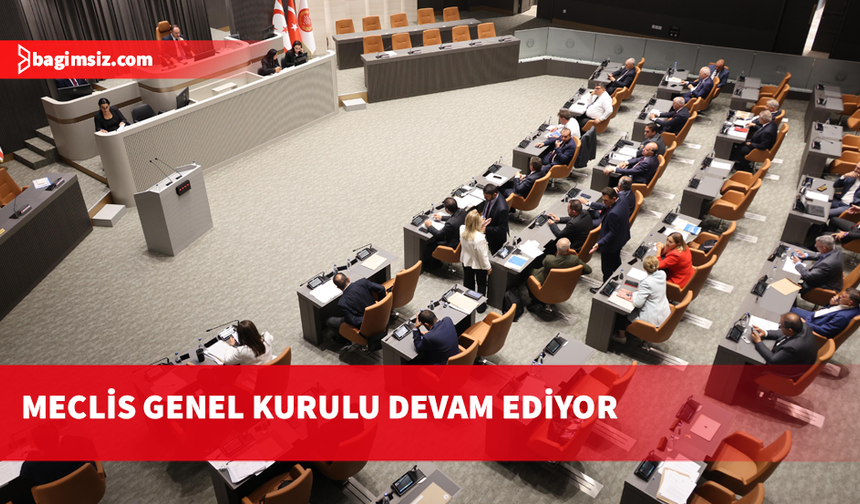 Meclis Genel Kurulu devam ediyor