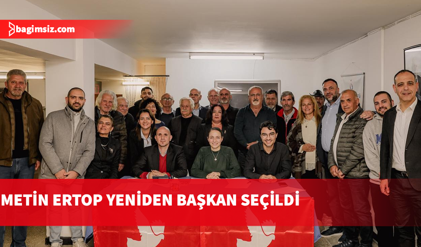 TDP Güzelyurt İlçesi 9. Olağan Kongresi’ni yaptı: İlçe Başkanlığına yeniden Metin Ertop seçildi