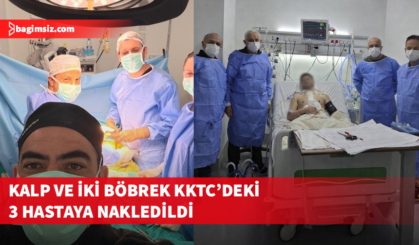 47 yaşındaki hastanın organları 4 kişiye hayat verdi...